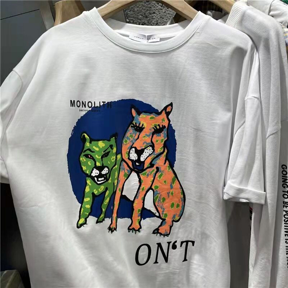 白墨白彩印花烫画 烫画贴定制服务