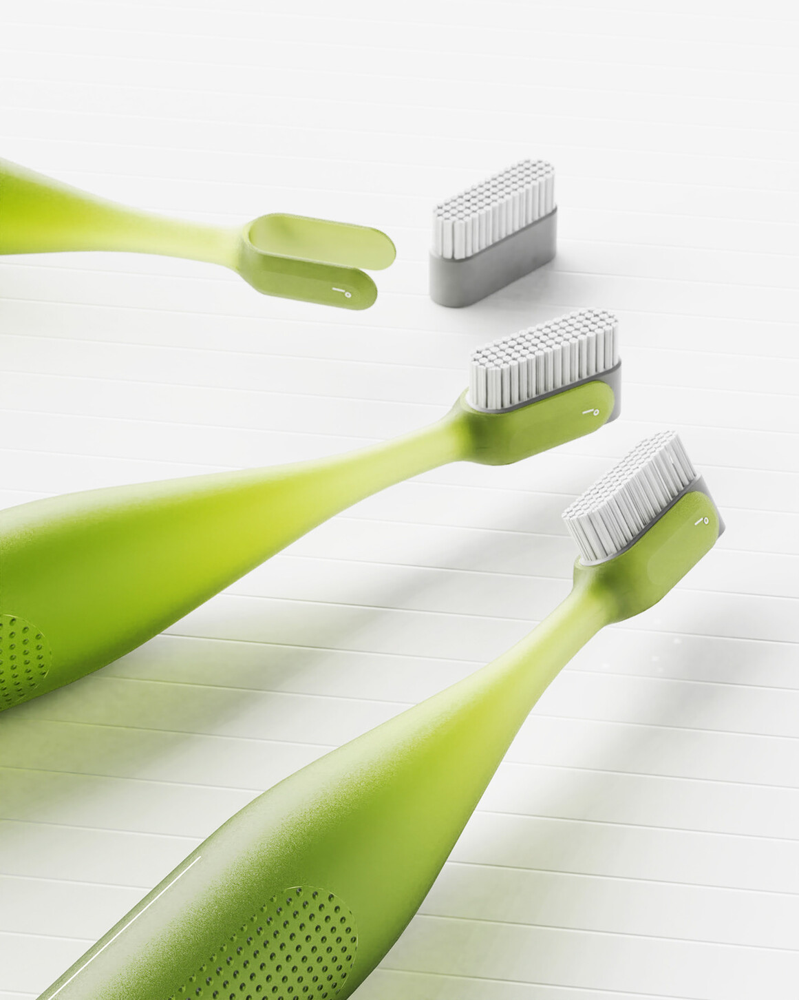 绿色的 身份 最小的 橙色的 包装 产品设计 牙刷 牙膏-03.jpg