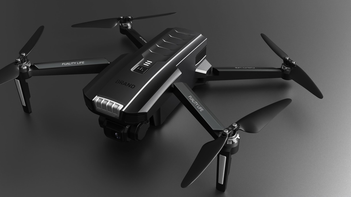 韵博设计：三轴无人机工业/产品设计