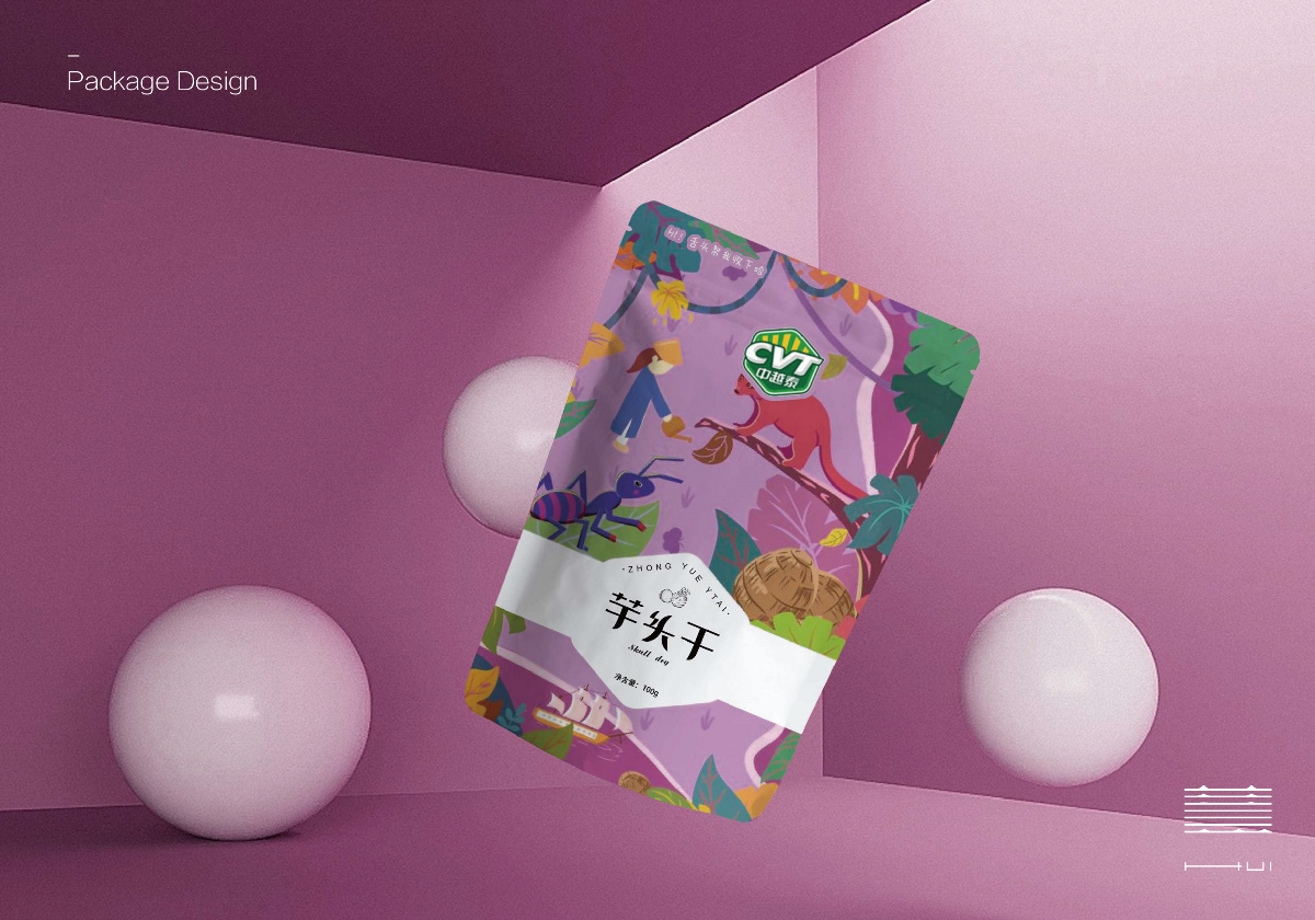 慧設(shè)計(jì)｜中越泰水果干系列包裝設(shè)計(jì)