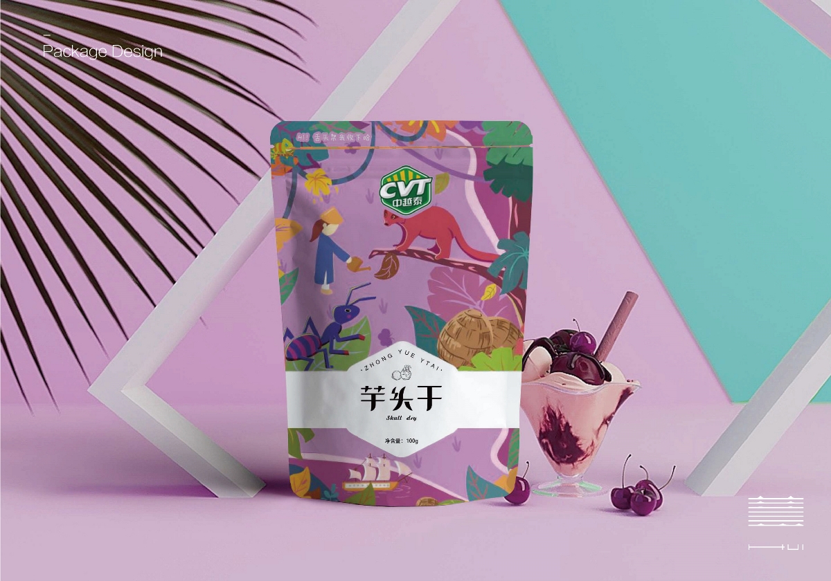 慧設(shè)計(jì)｜中越泰水果干系列包裝設(shè)計(jì)