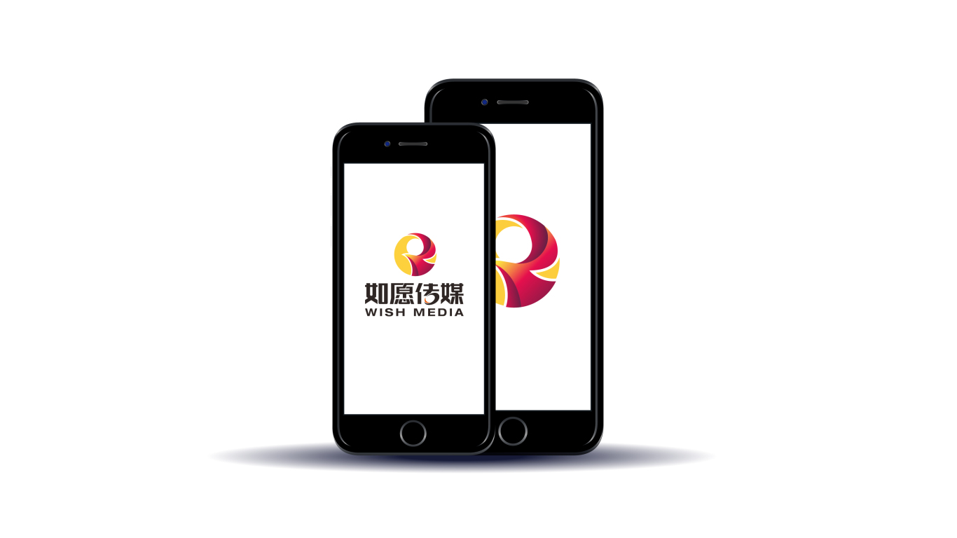 如愿传媒品牌LOGO设计中标图3